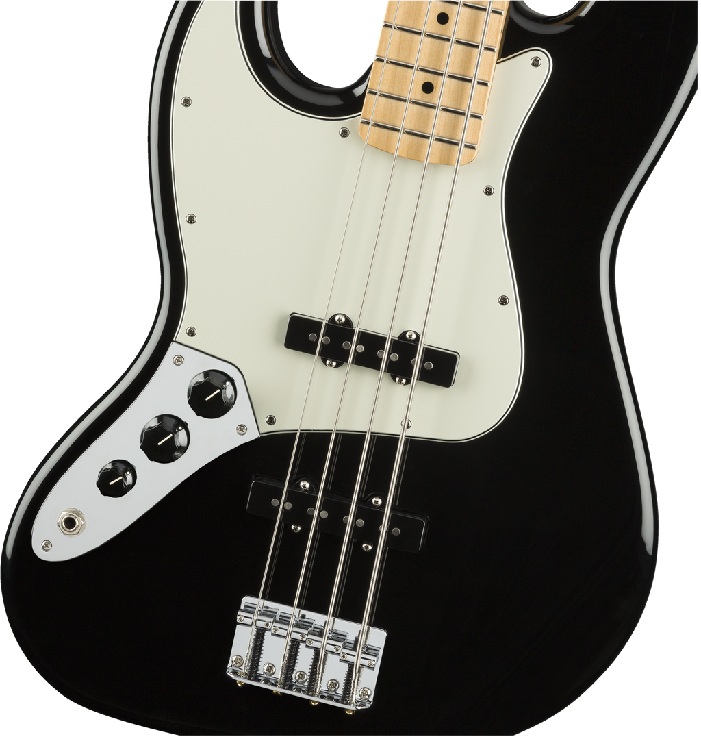 Fender Player Jazz Bass LH w/Maple Fretboard - Black