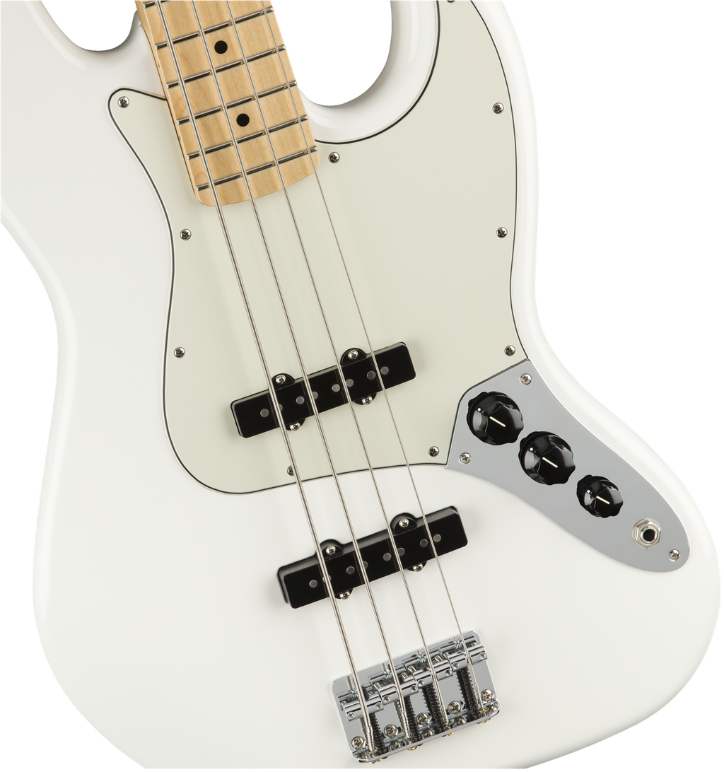 Fender Player Jazz Bass LH w/Maple Fretboard - Polar White