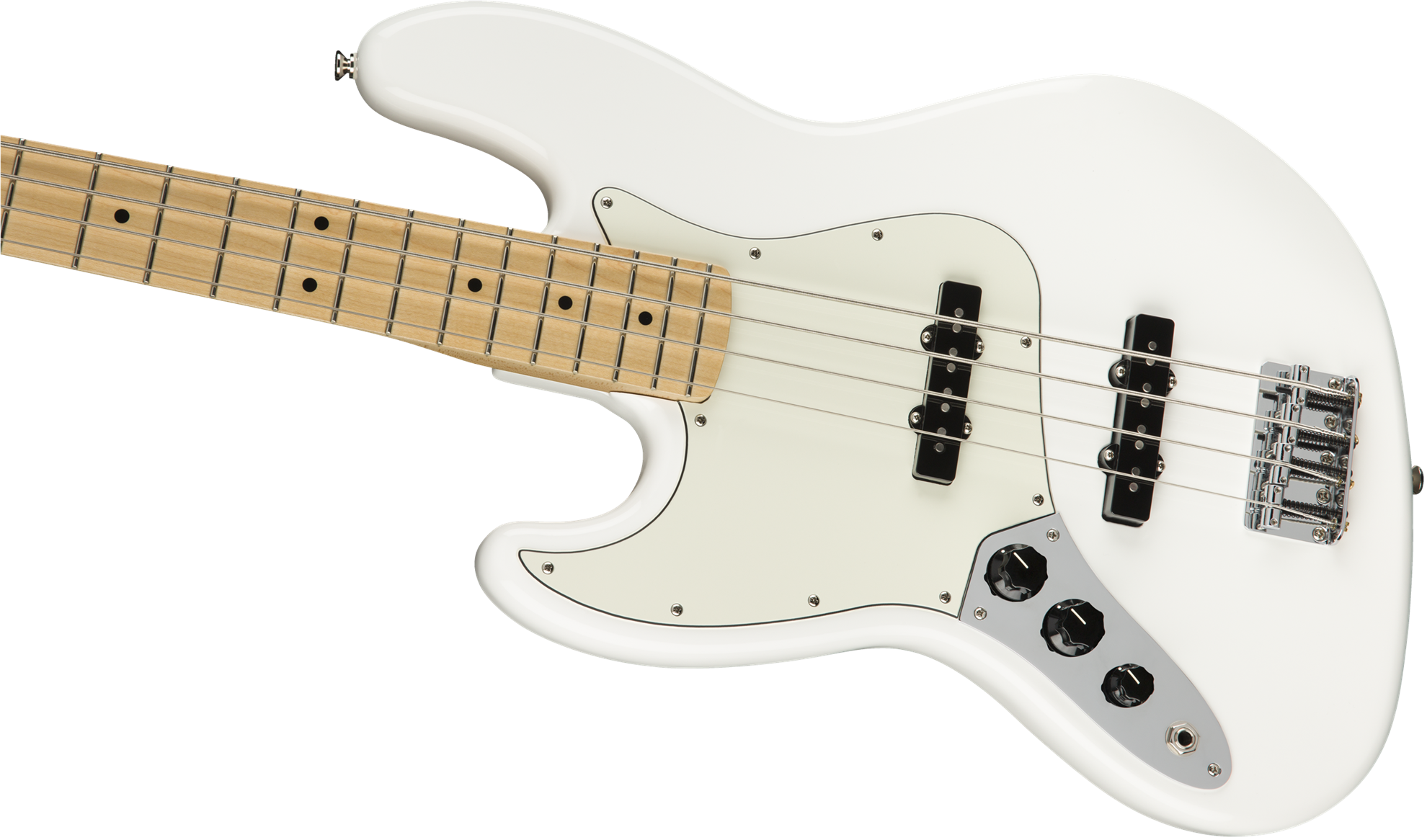 Fender Player Jazz Bass LH w/Maple Fretboard - Polar White