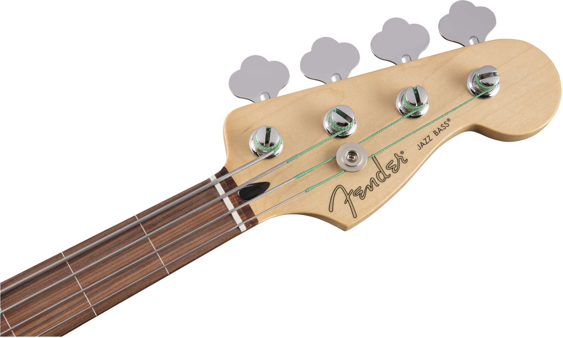 Fender Player Jazz Fretless Bass Guitar w/Pau Ferro Fretboard - Polar White