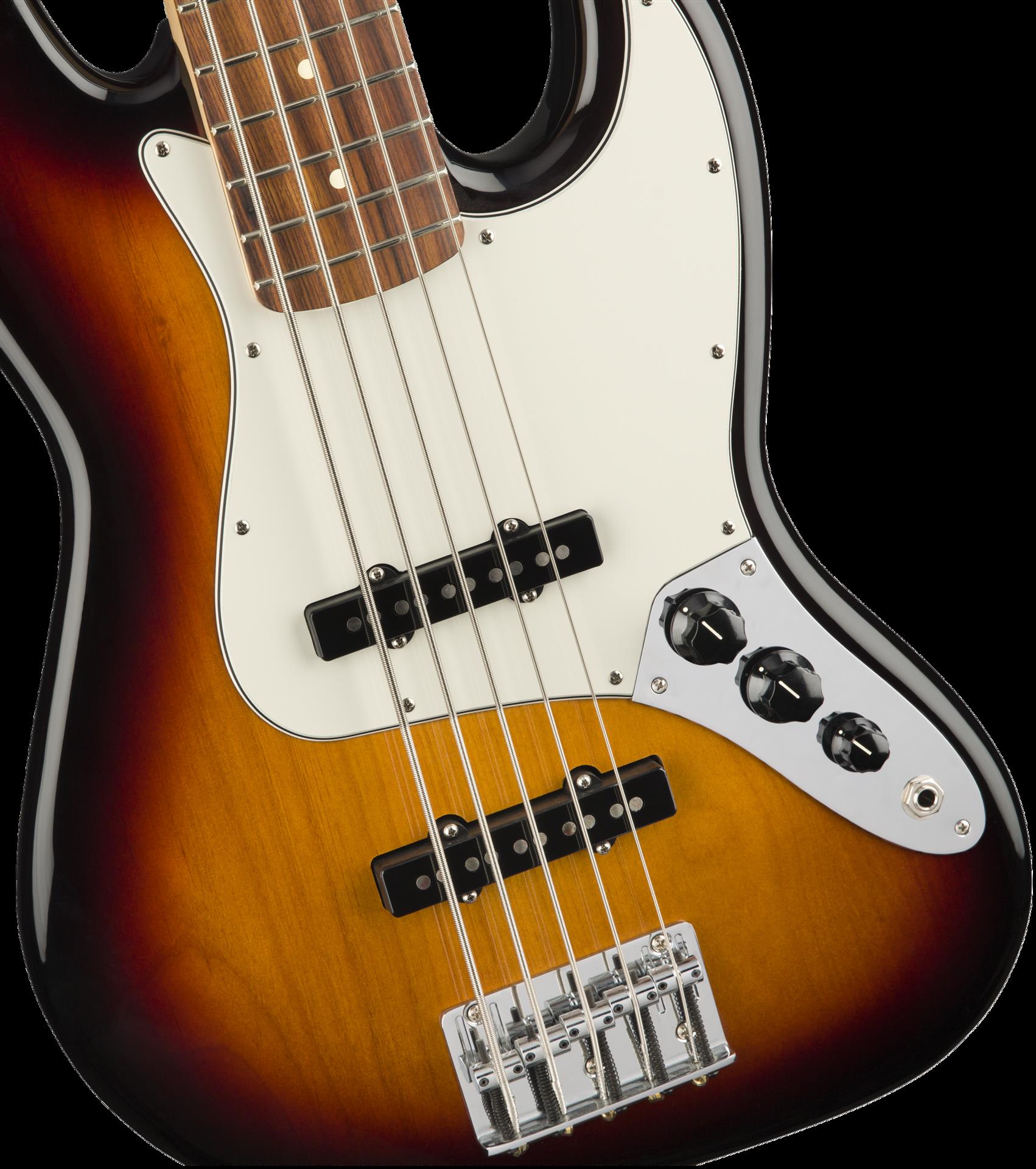 Fender Player Jazz Bass V w/Pau Ferro Fretboard - 3 Colour Burst