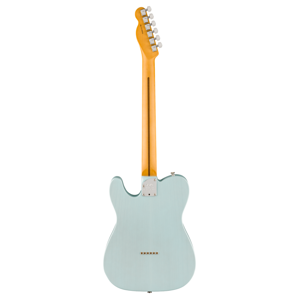 Fender Limited American Professional II Telecaster Thinline, Maple Fingerboard, Transparent Daphne Blue
