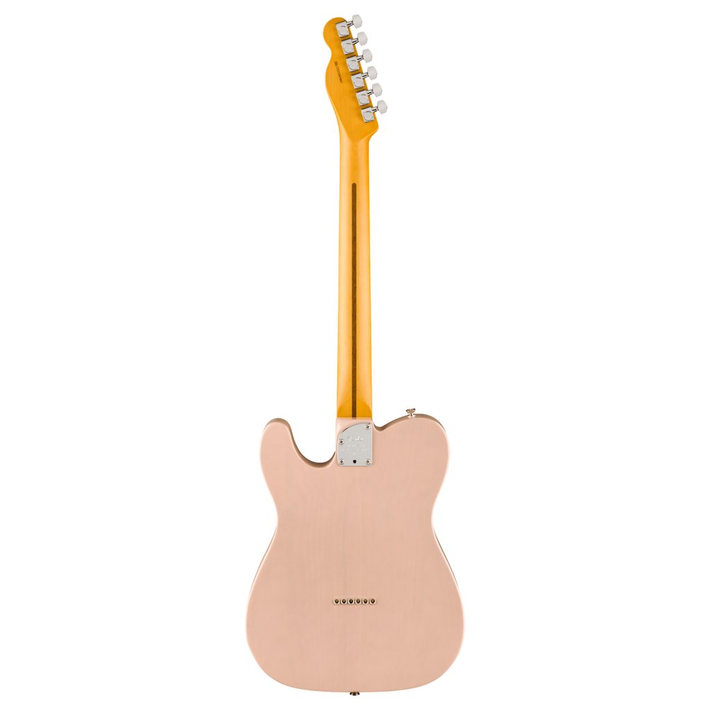 Fender Ltd American Professional II Telecaster Thinline, Maple Fingerboard, Transparent Shell Pink