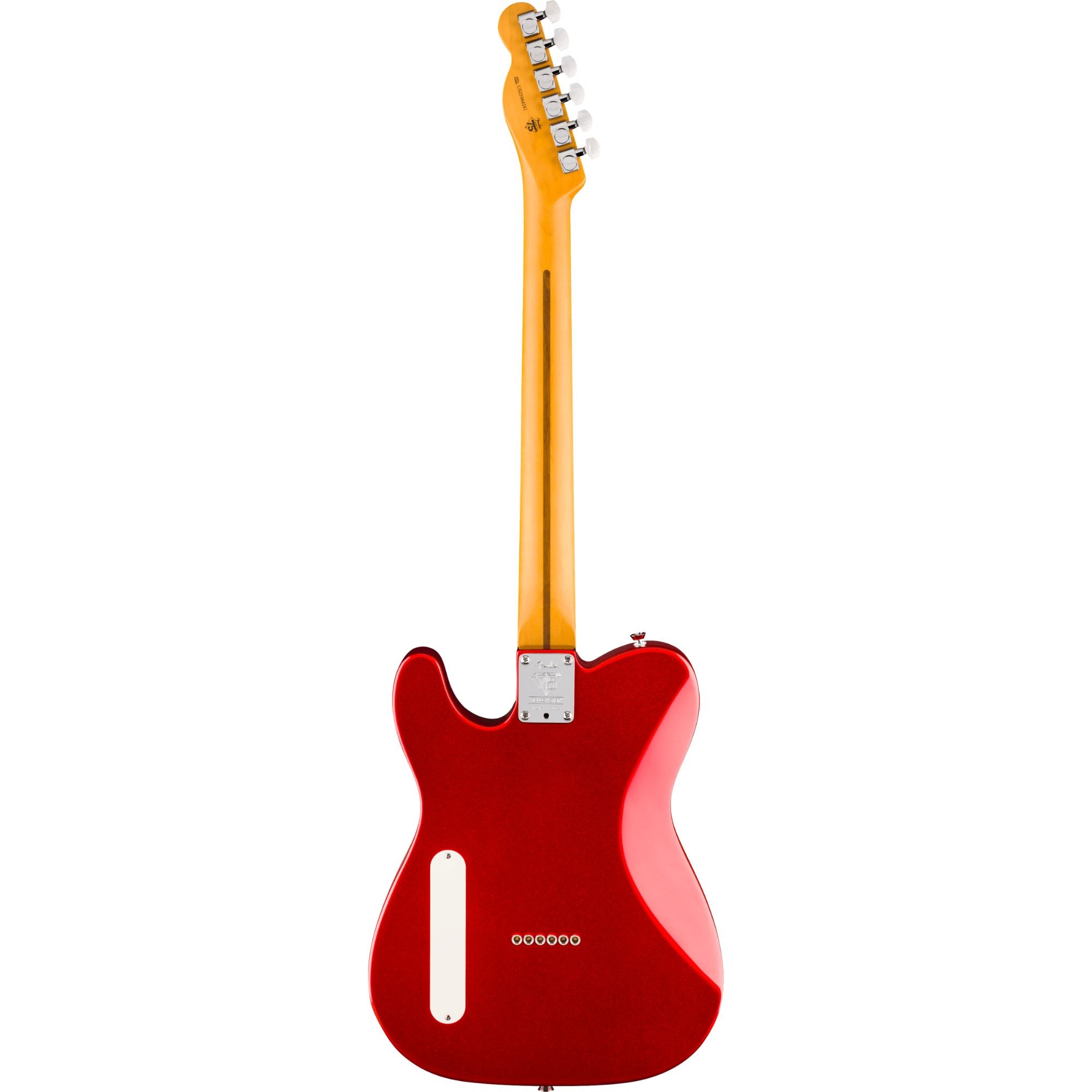 Fender 75th Anniversary American Professional Classic Cabronita Telecaster electric guitar with maple fingerboard in Candy Apple Red