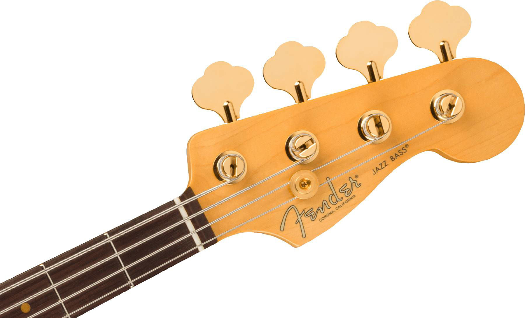 Fender 75th Anniversary USA Commemorative Jazz Bass Guitar with Rosewood Fingerboard in 2-Color Bourbon Burst