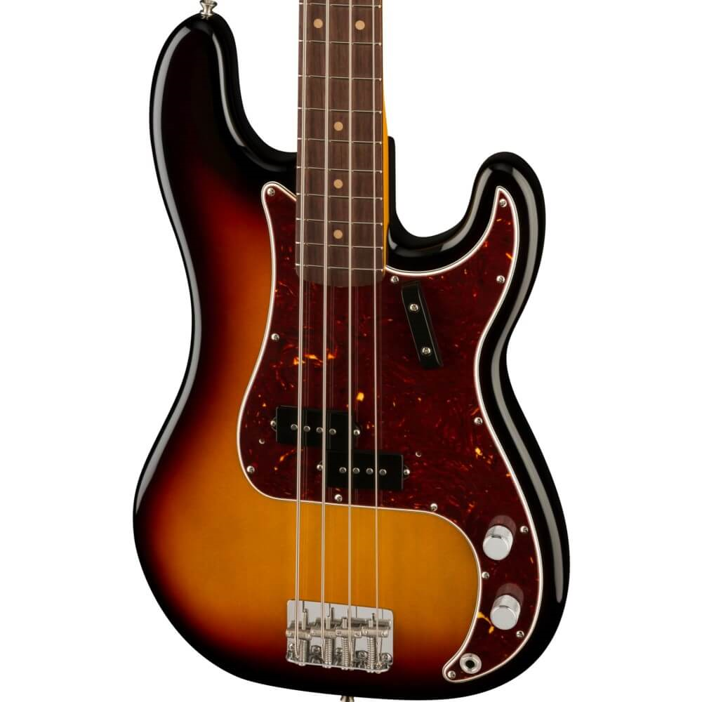 Fender American Vintage II 1960 P Bass Guitar w/Rosewood Fretboard - 3-Colour Sunburst