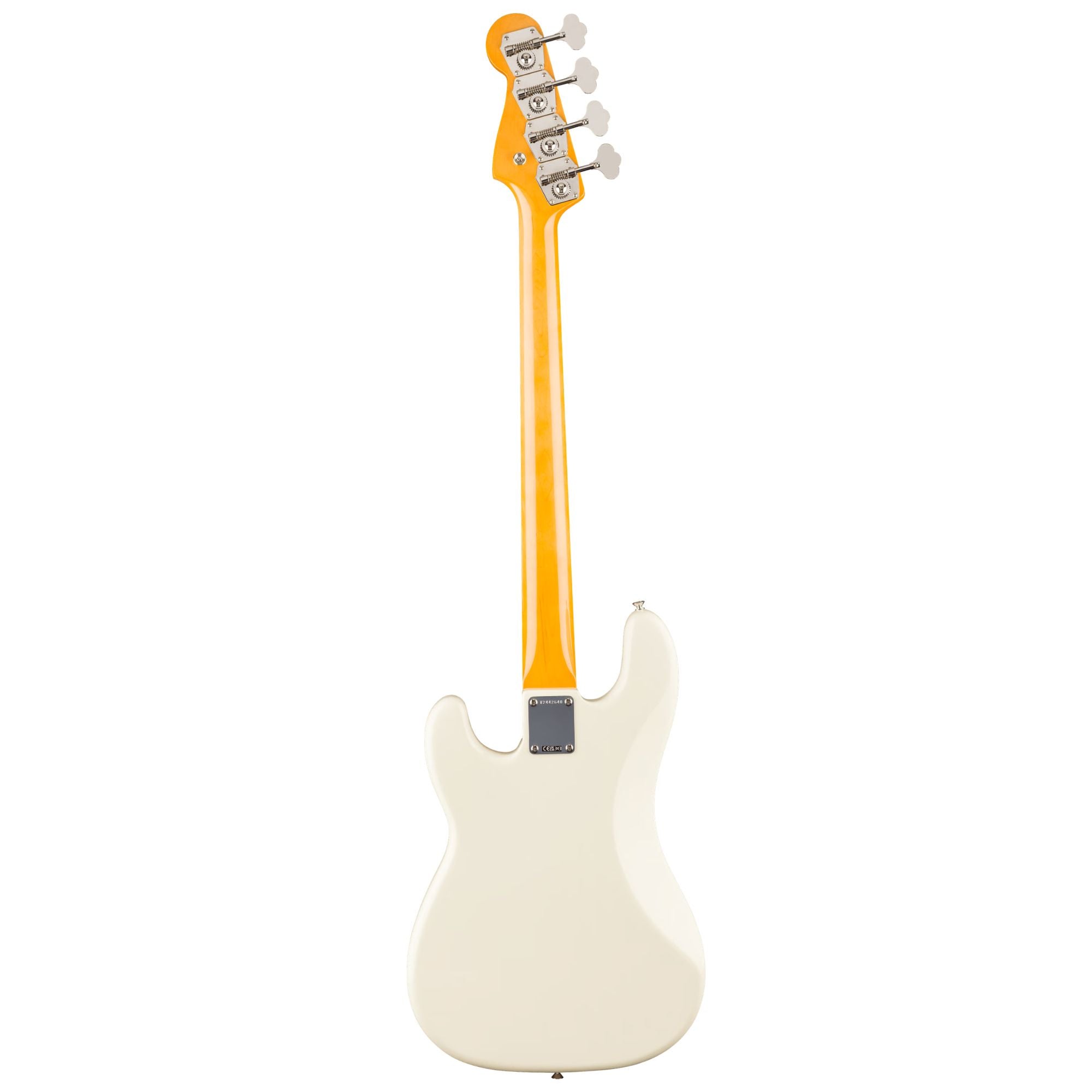 Fender American Vintage II 1960 Precision Bass RW FB in Olympic White, electric bass guitar with vintage styling and rosewood fingerboard.