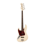 Fender American Vintage II 1966 Left-handed Jazz Bass Guitar with Rosewood Fretboard in Olympic White