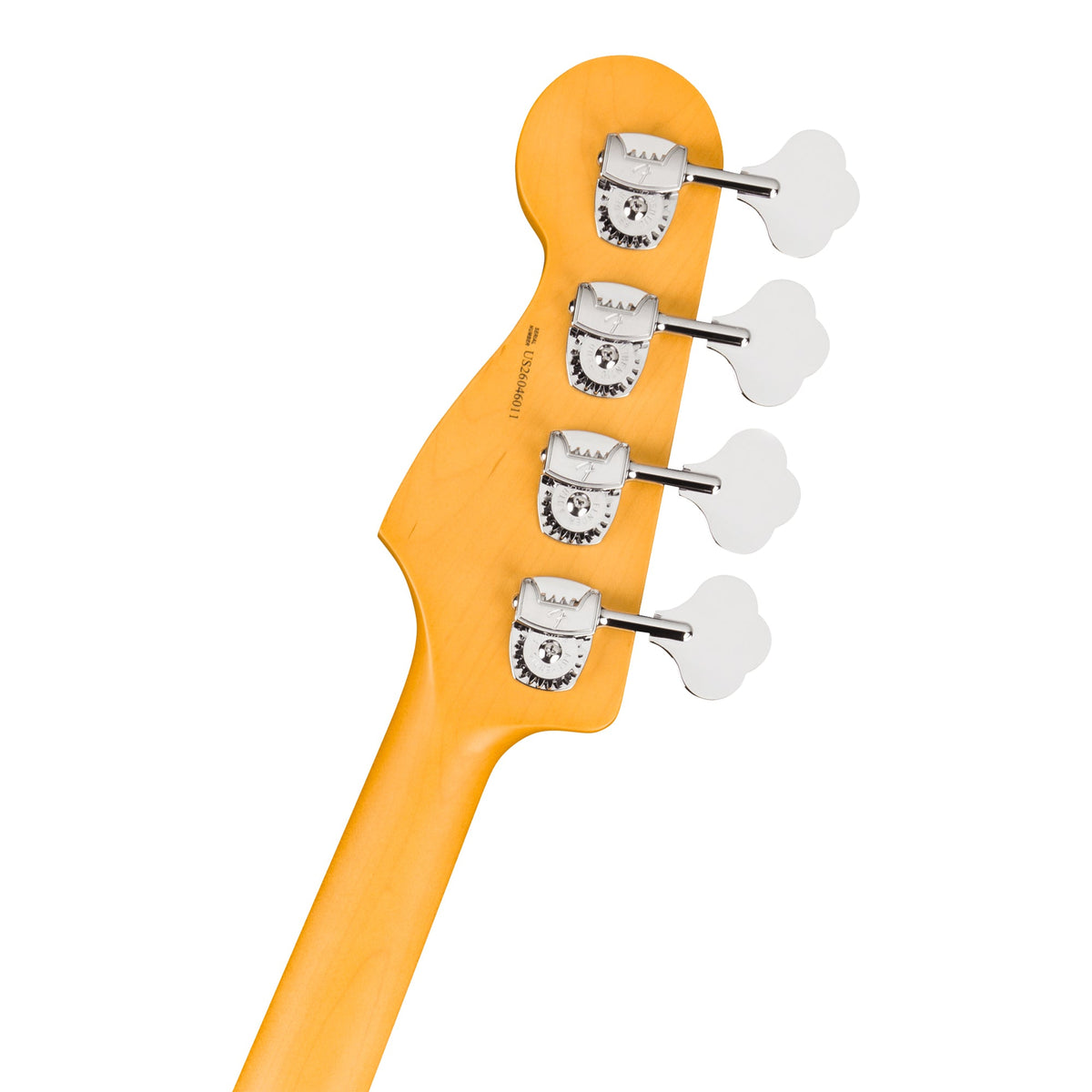 Fender American Pro Jazz Bass RW in 3-Color Sunburst with maple fretboard and dual pickups, hanging on a stand.