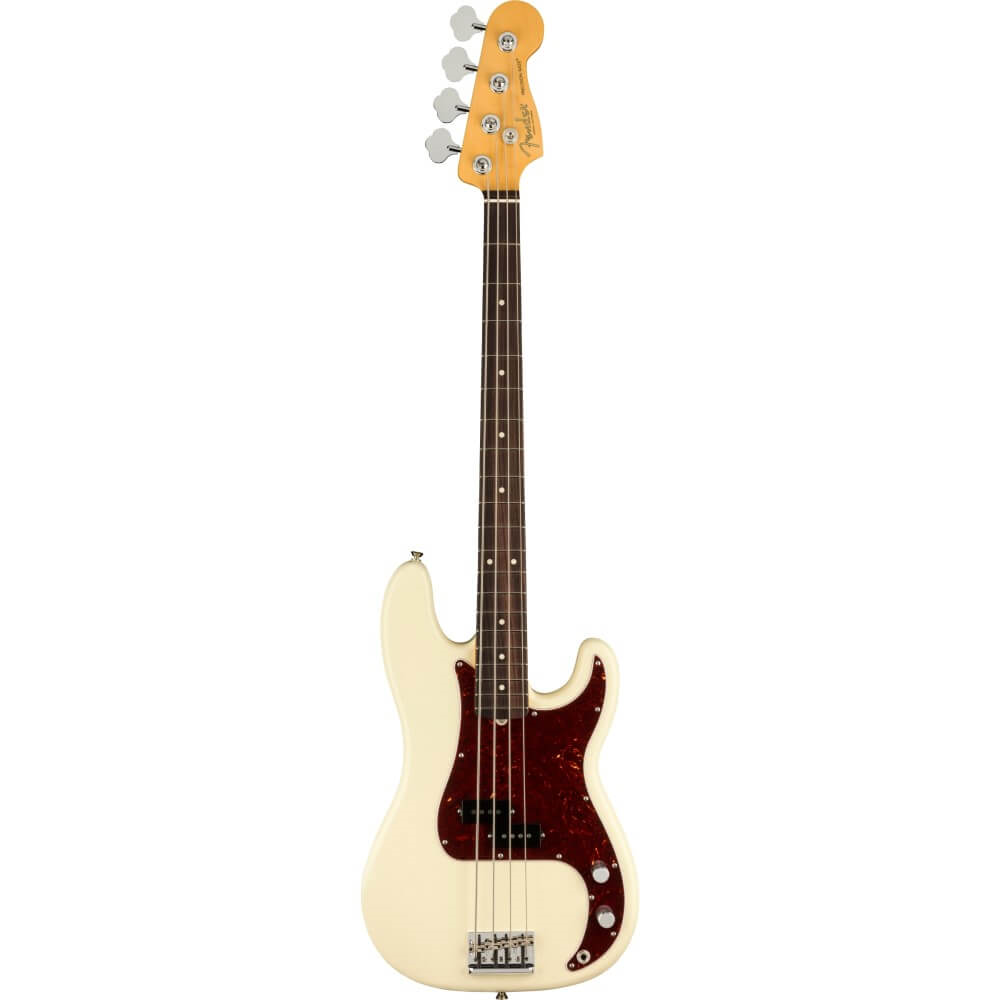 Fender American Professional II P Bass Guitar w/Rosewood Fretboard - Olympic White