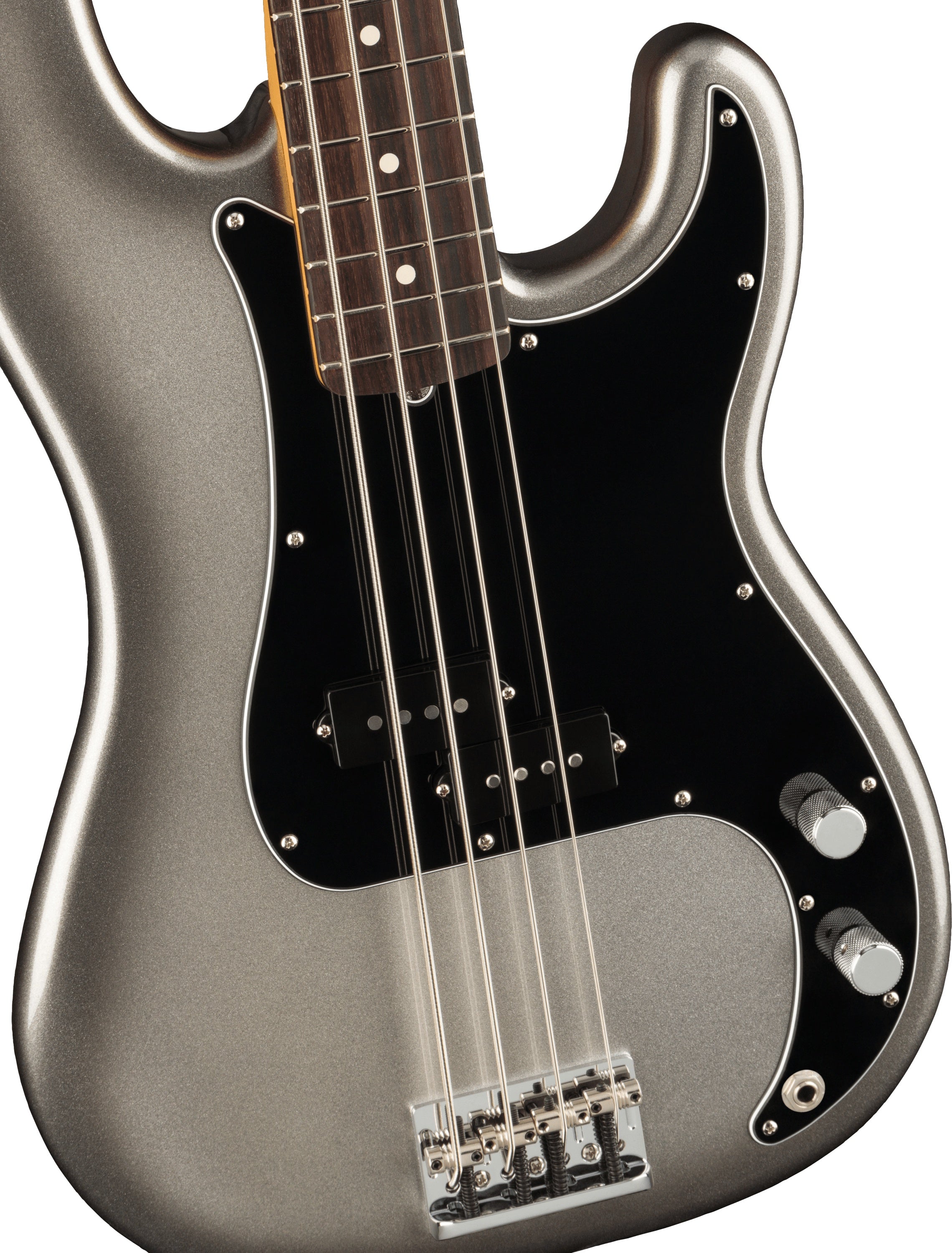 Fender American Professional II P Bass Guitar w/Rosewood Fretboard - Mercury