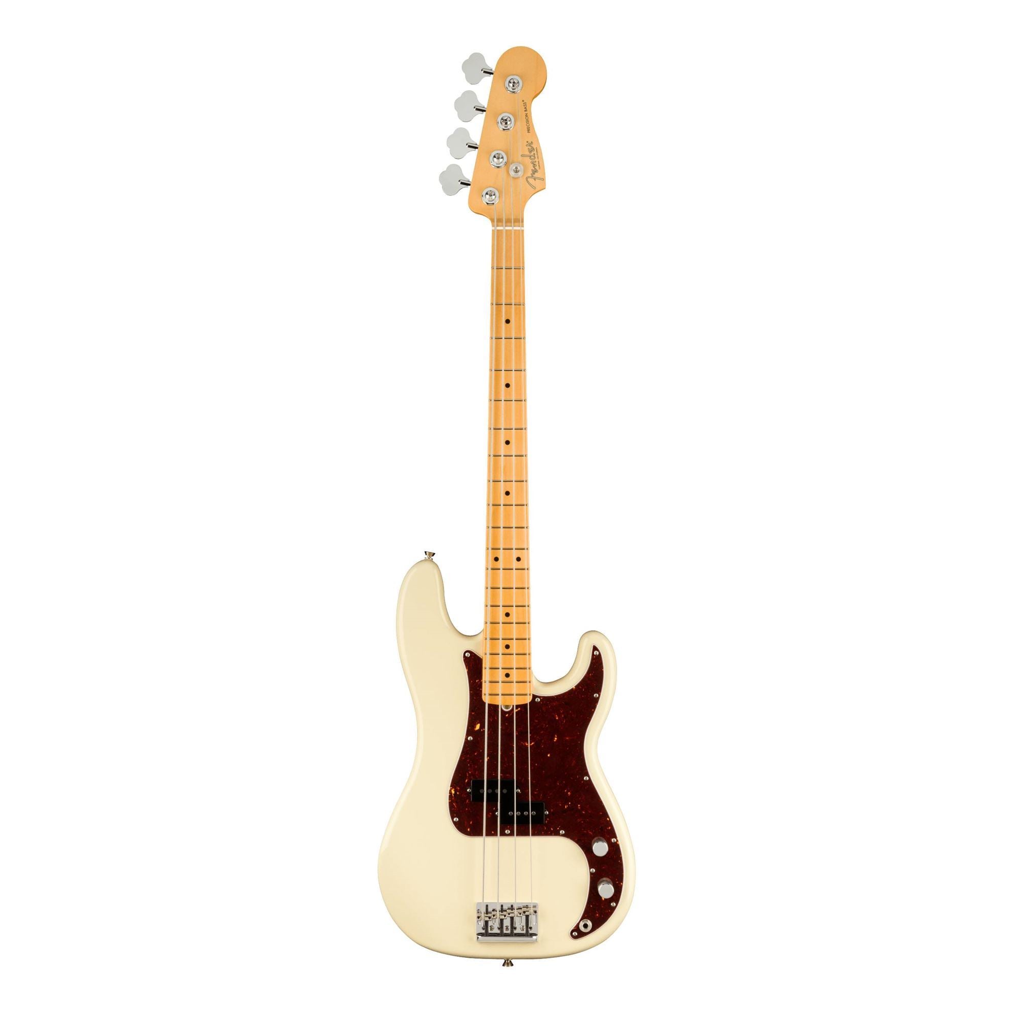 Fender American Professional II P Bass Guitar w/Maple Fretboard - Olympic White