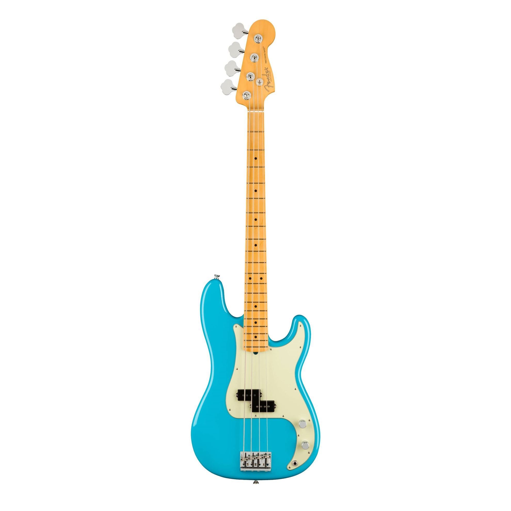 Fender American Professional II P Bass Guitar w/Maple Fretboard - Miami Blue