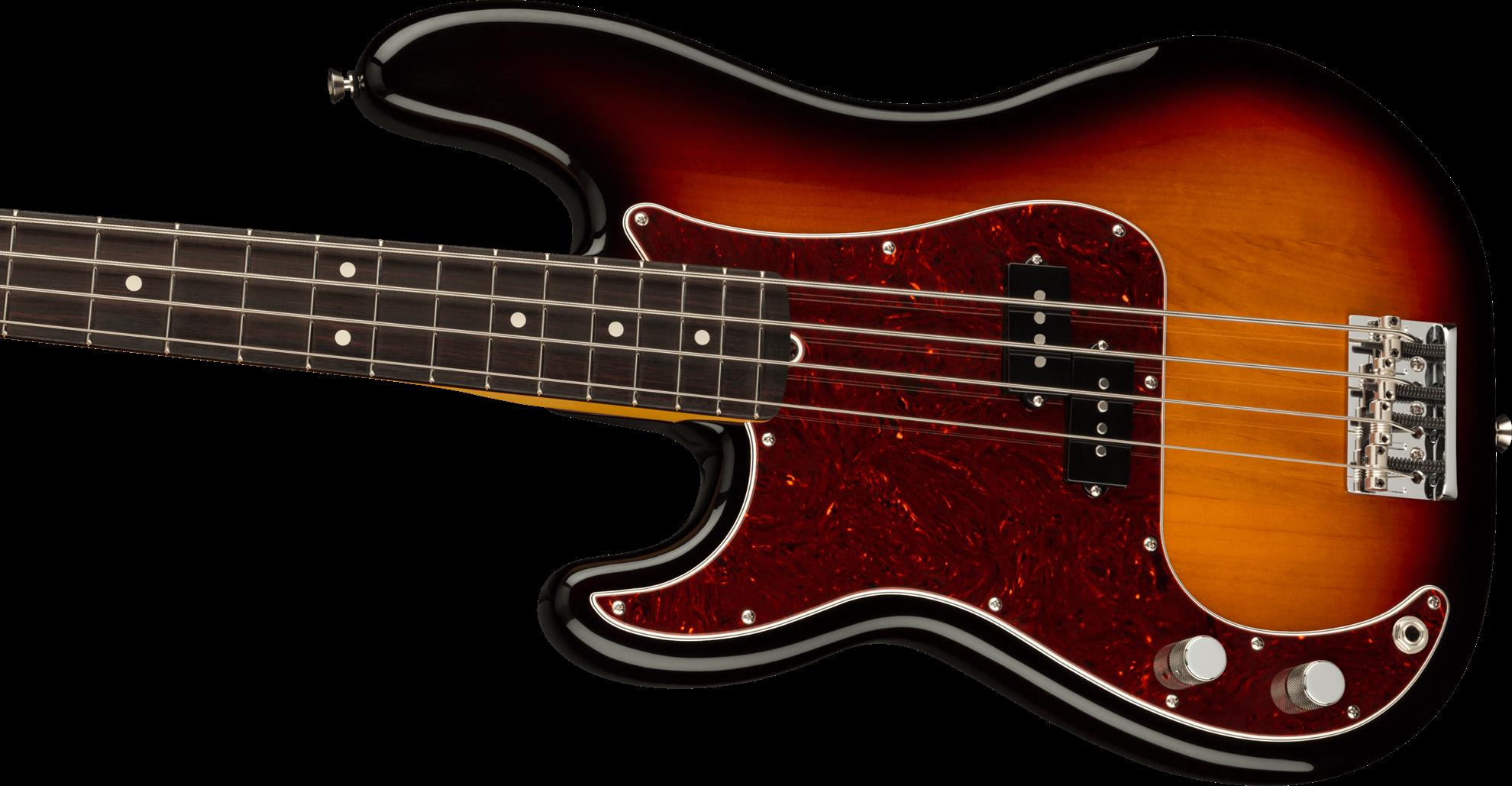 Fender American Professional II P Bass LH w/Rosewood Fretboard - 3 Colour Burst