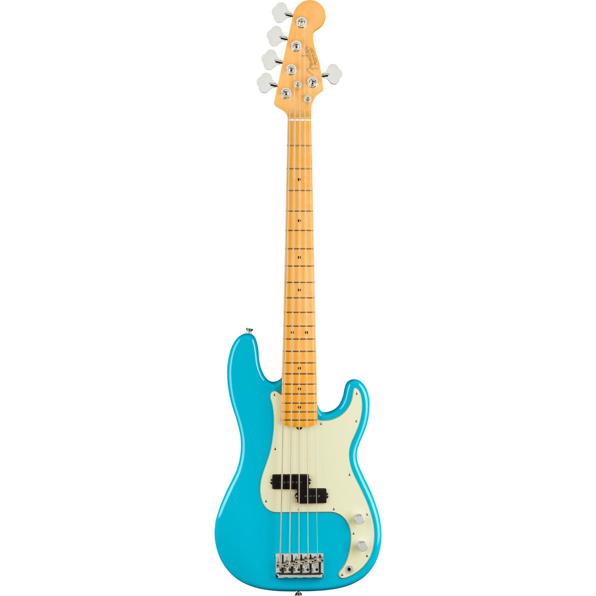 Fender American Professional II P Bass Guitar V w/Maple Fretboard - Miami Blue