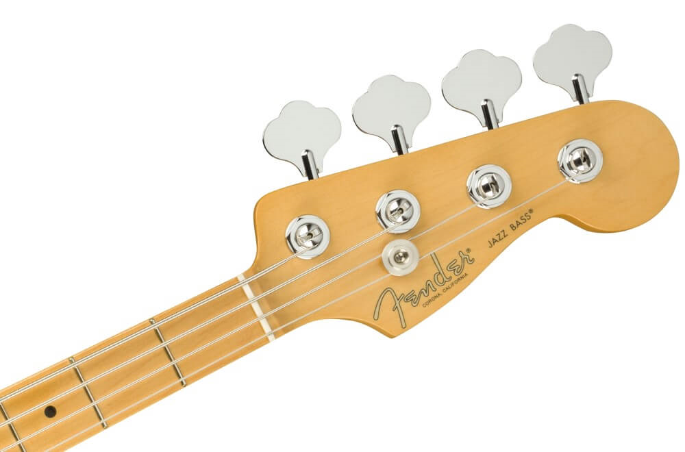 Fender American Professional II Jazz Bass Guitar with Maple Fretboard in 3-Colour Sunburst