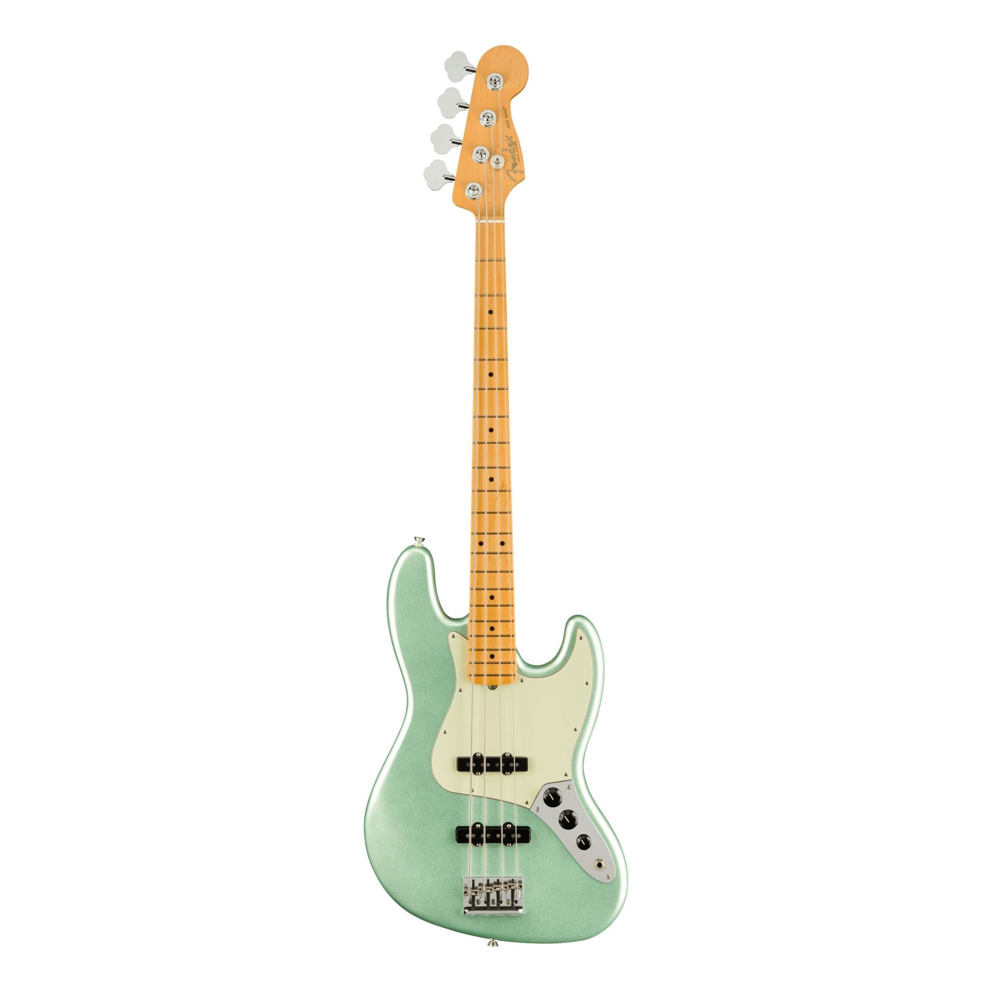 Fender American Professional II Jazz Bass w/Maple Fretboard - Mystic Surf Green