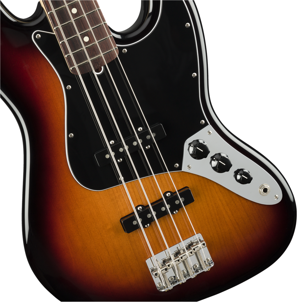 Fender American Performer Jazz Bass Guitar w/Rosewood Fretboard - 3 Colour Burst