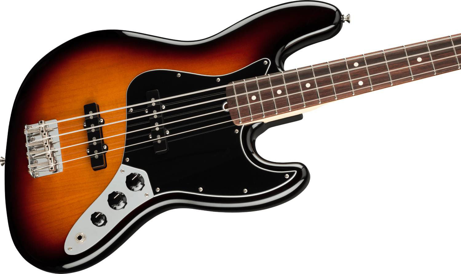 Fender American Performer Jazz Bass Guitar w/Rosewood Fretboard - 3 Colour Burst