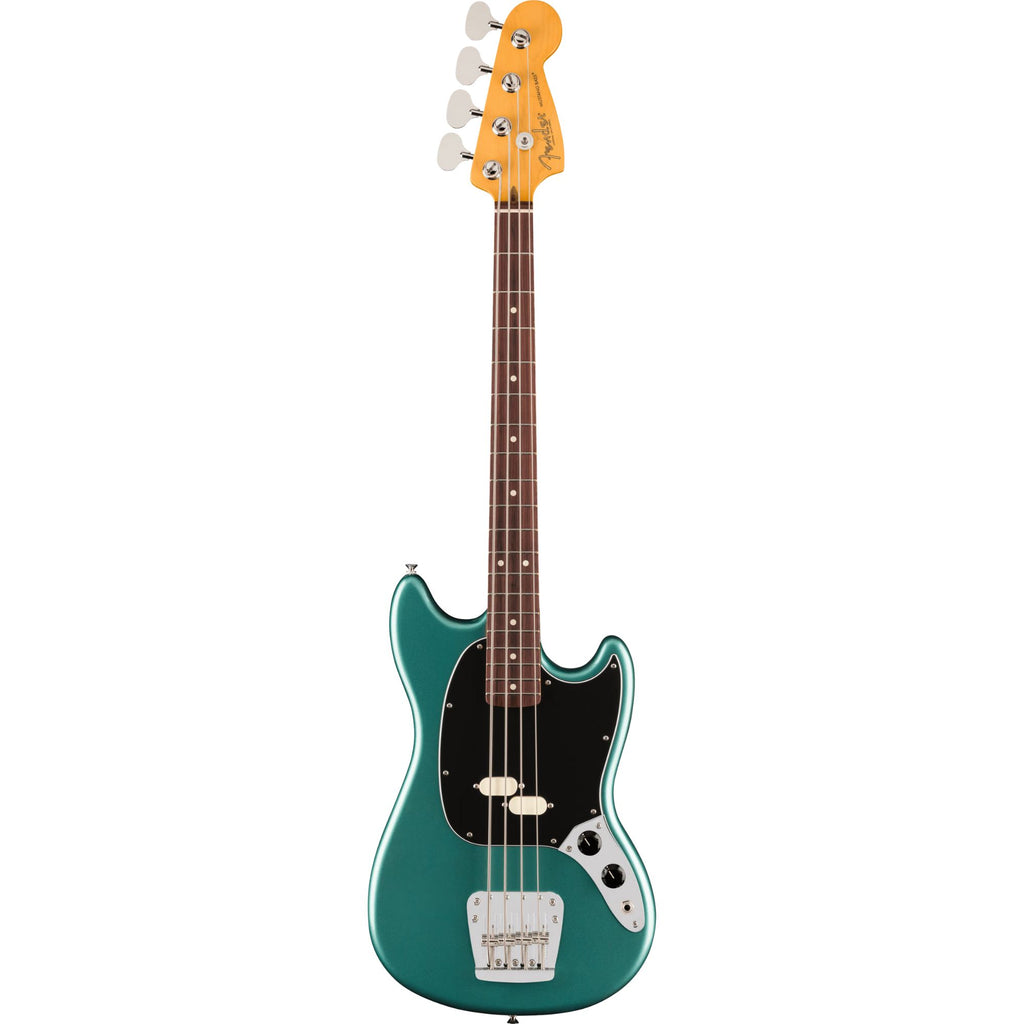 Fender American Pro Classic Mustang Bass RW FB - Faded Sherwood Green Met.