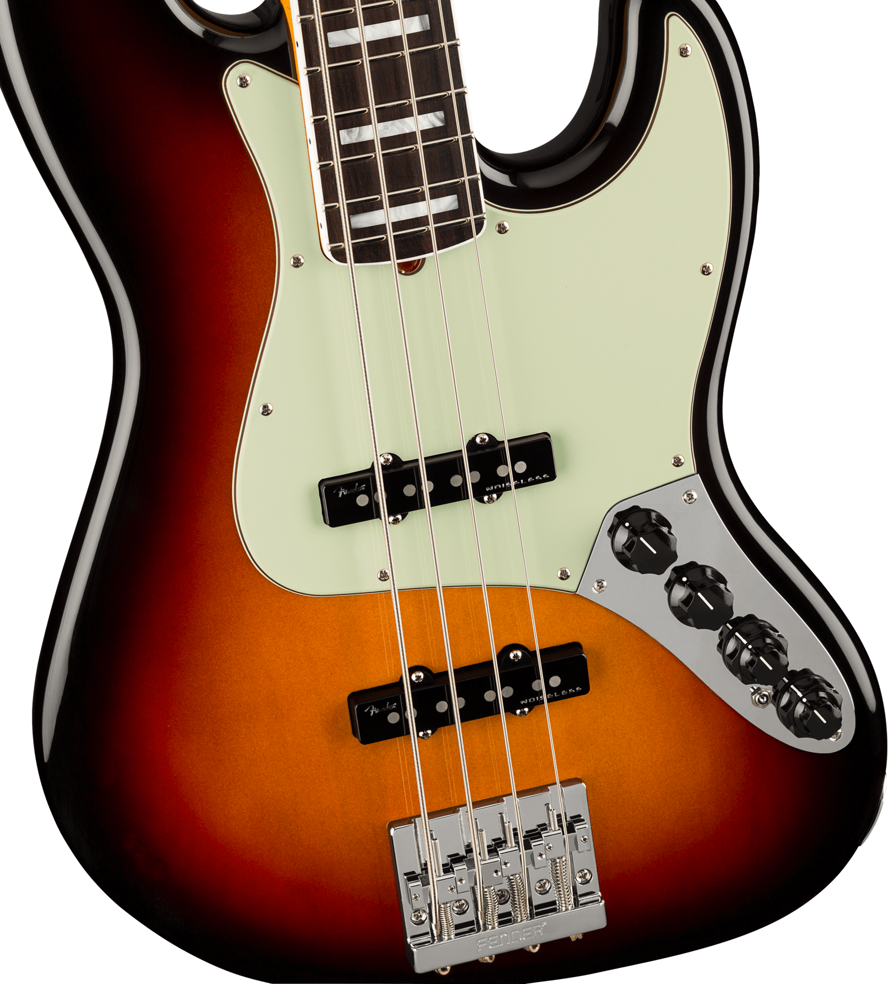 Fender American Ultra Jazz Bass w/Rosewood Fretboard - UltraBurst