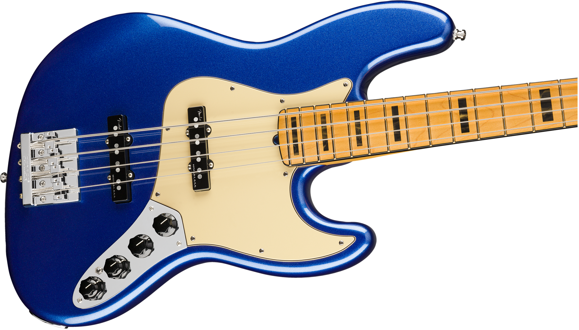 Fender American Ultra Jazz Bass w/Maple Fretboard - Cobra Blue