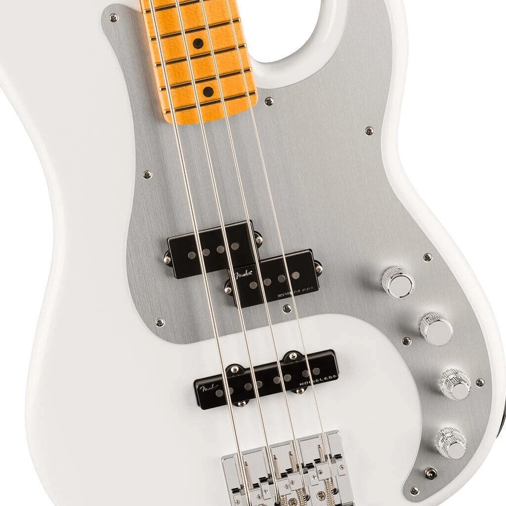 Fender American Ultra II Precision Bass Guitar Maple FB - Avalanche