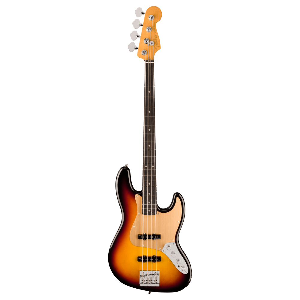 Fender American Ultra II Jazz Bass with Ebony Fingerboard - Ultraburst