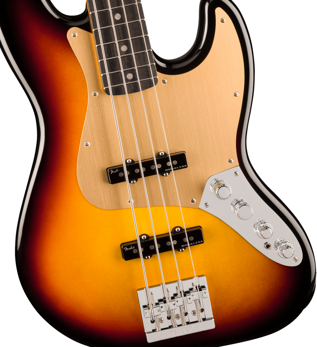 Fender American Ultra II Jazz Bass with Ebony Fingerboard - Ultraburst
