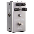 Fender Engager Boost guitar effect pedal with single effects pedal design, featuring controls and input/output jacks for musical amplification.