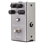 Fender Engager Boost guitar effect pedal with single footswitch and control knobs, designed for enhancing guitar sound.