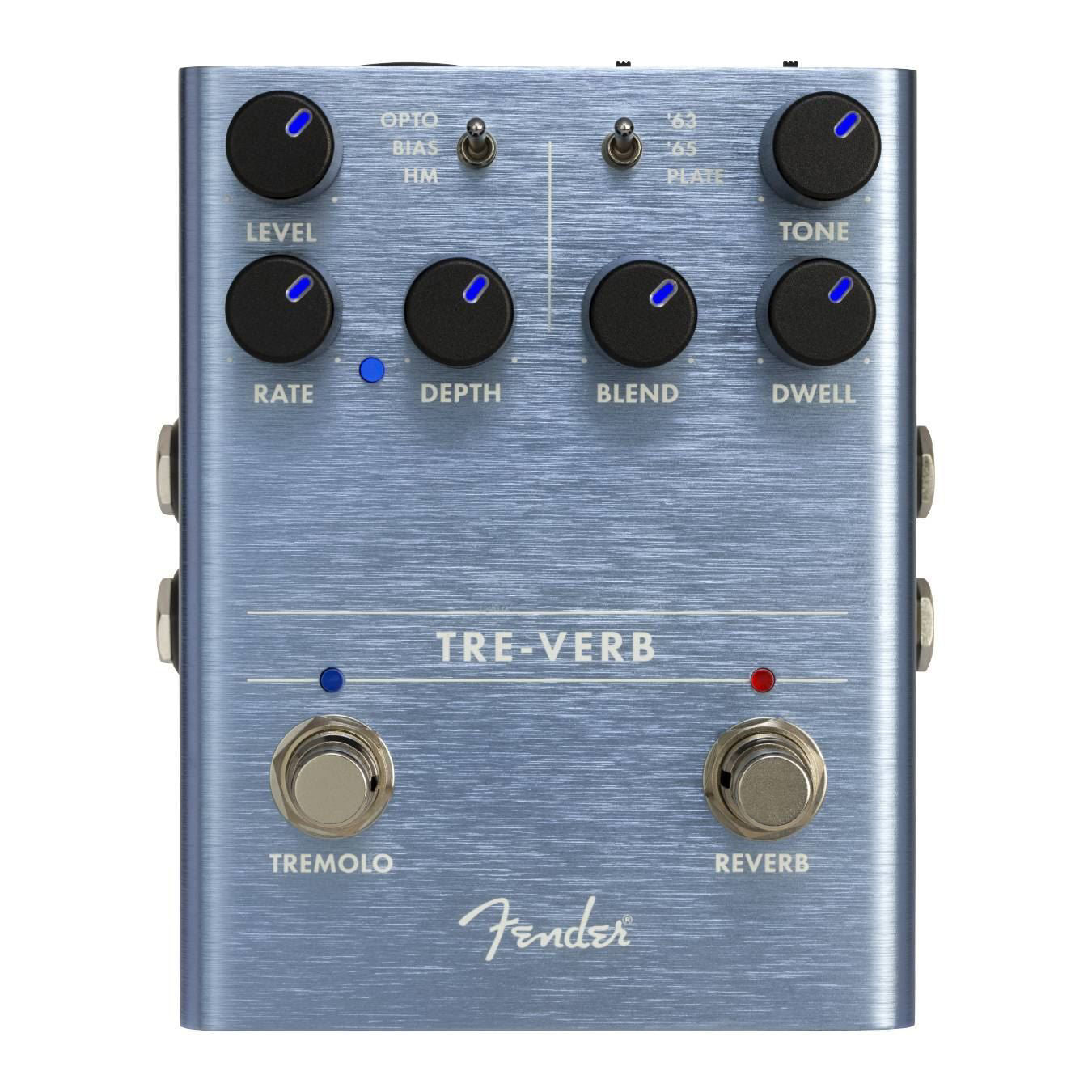 Fender Tre Verb Digital Reverb/Tremolo Guitar Effect Pedal