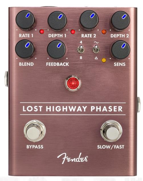Fender Lost Highway Phaser Guitar Effect Pedal