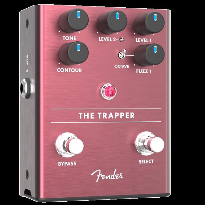 Fender Trapper Dual Fuzz Guitar Effects Pedal
