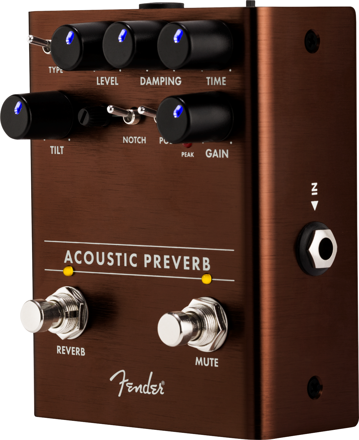 Fender Acoustic Preamp/Reverb Guitar Effect Pedal