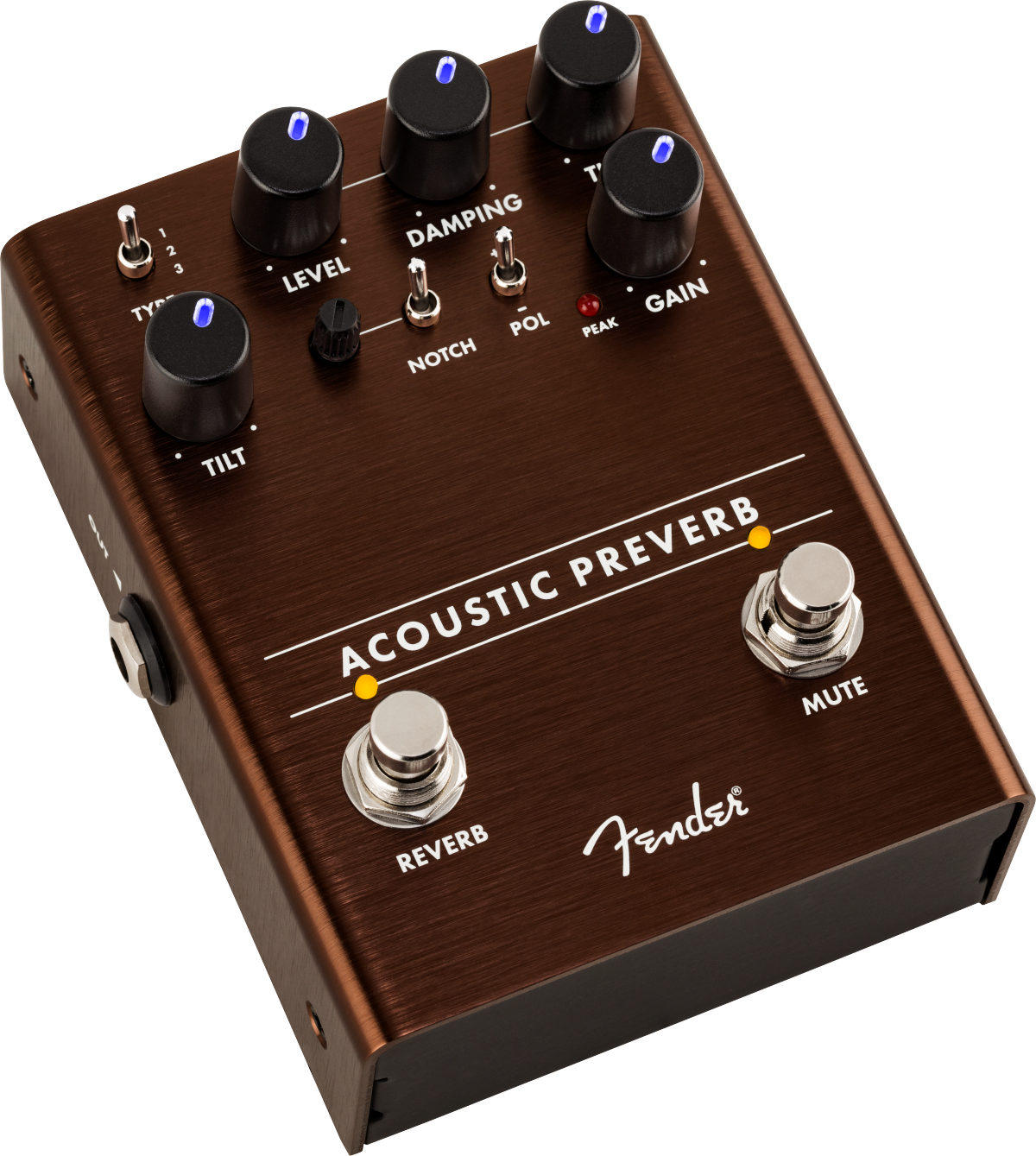 Fender Acoustic Preamp/Reverb Guitar Effect Pedal