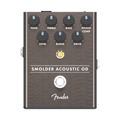 Fender Smolder Acoustic Overdrive Guitar Effect Pedal