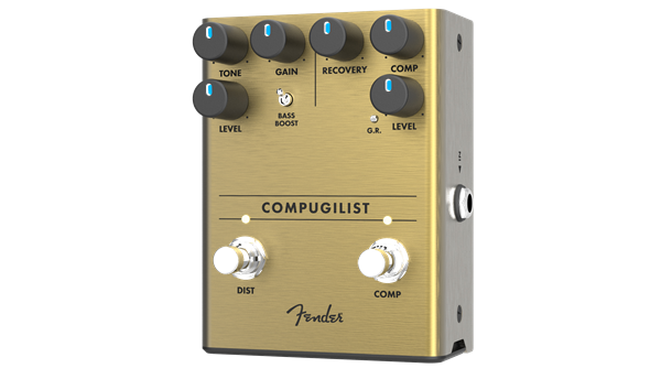 Fender Compugilist Compressor/Distortion Guitar Effect Pedal