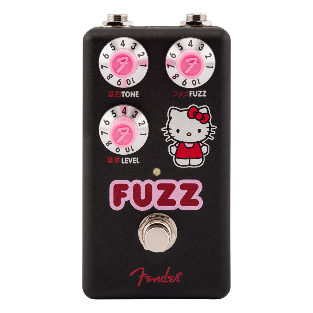 Fender X Hello Kitty Fuzz Effects Pedal - Black