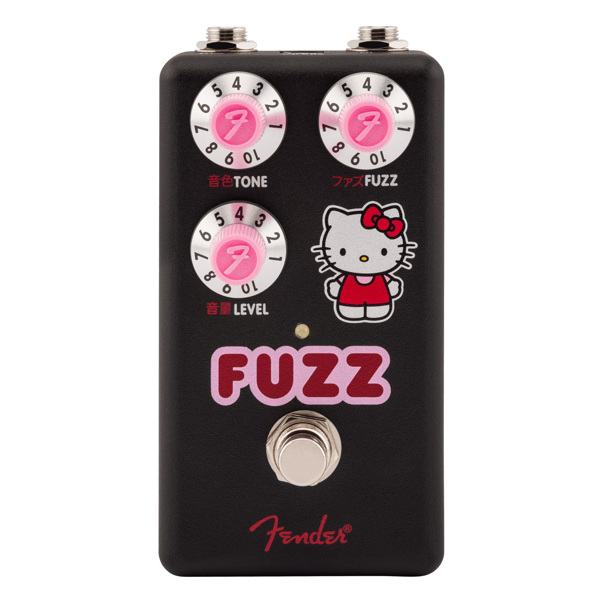 Fender X Hello Kitty Fuzz Effects Pedal - Black