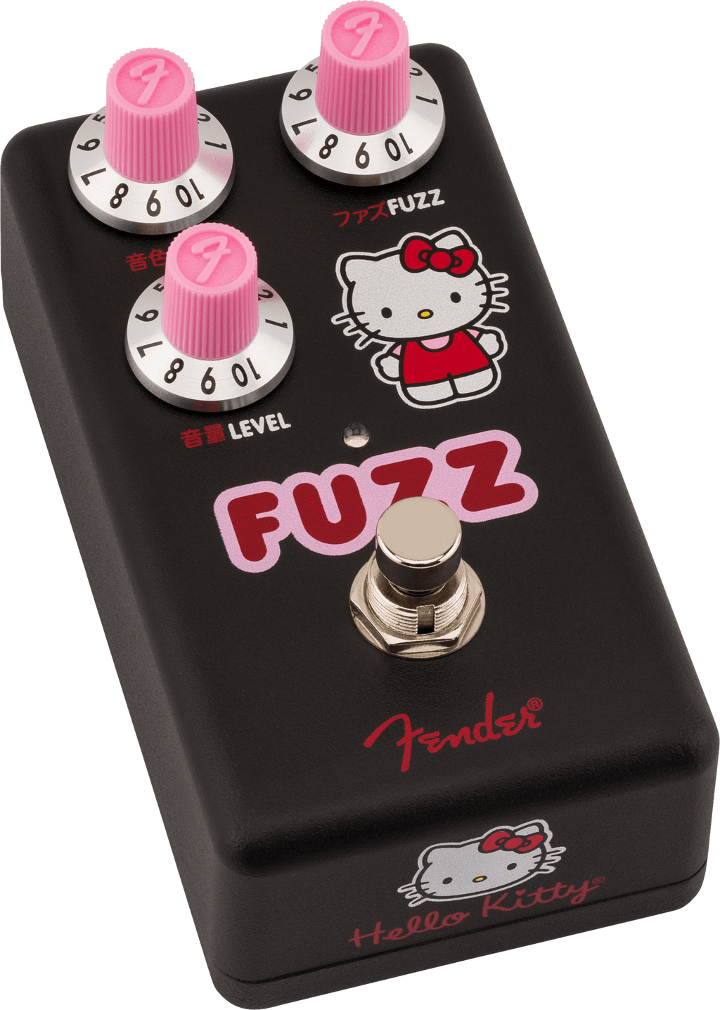 Fender X Hello Kitty Fuzz Effects Pedal - Black