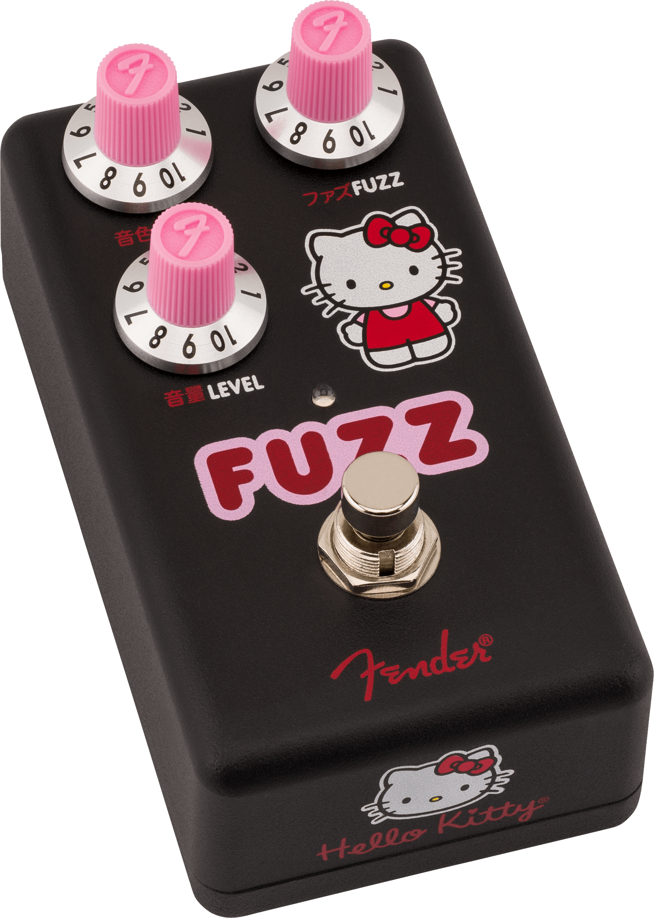 Fender X Hello Kitty Fuzz Effects Pedal - Black