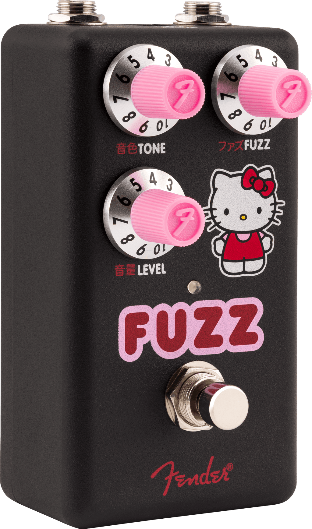 Fender X Hello Kitty Fuzz Effects Pedal - Black