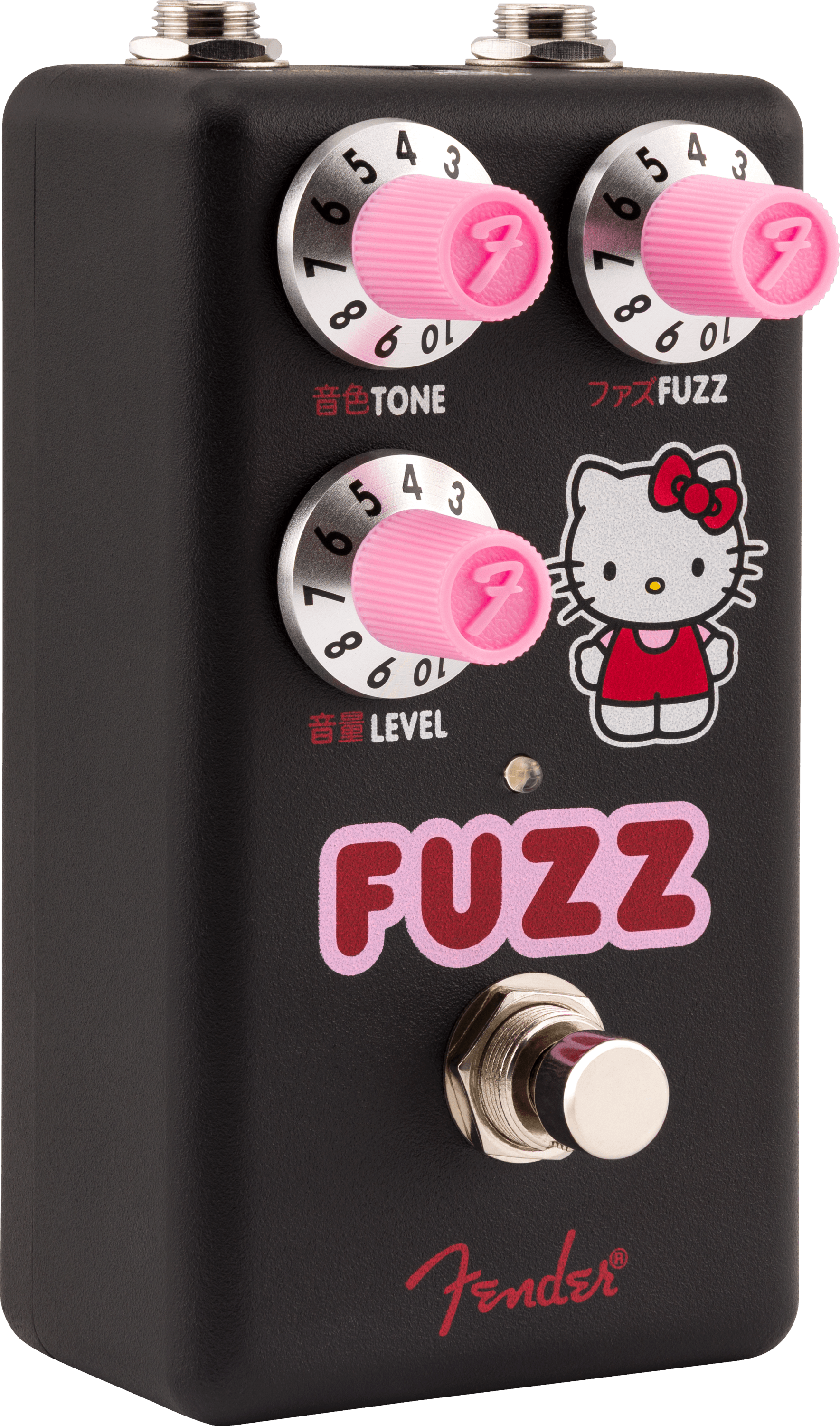 Fender X Hello Kitty Fuzz Effects Pedal - Black