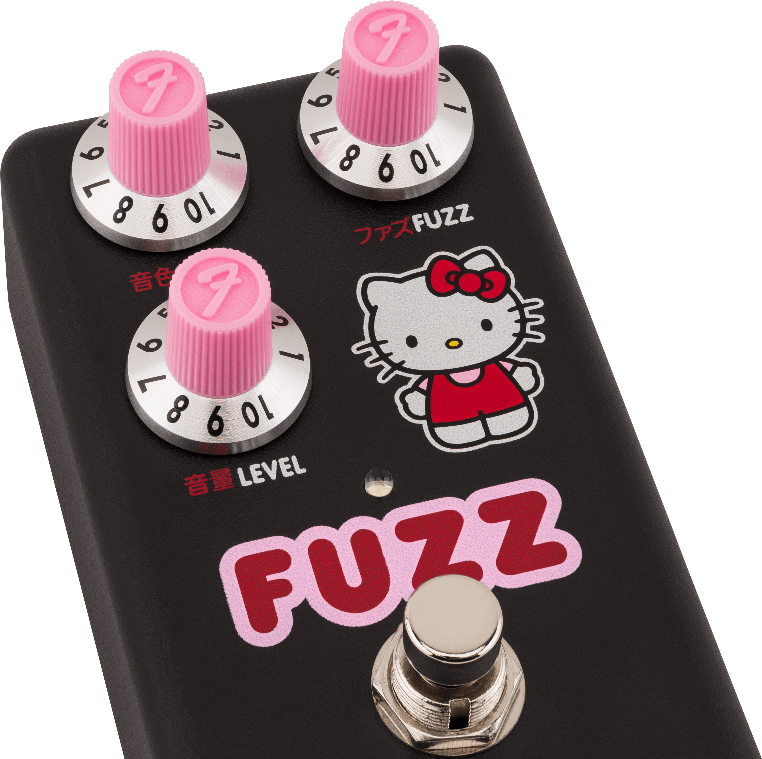 Fender X Hello Kitty Fuzz Effects Pedal - Black