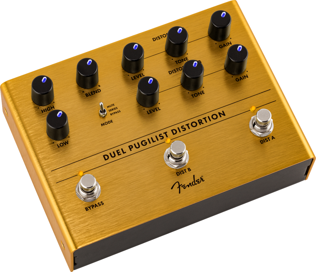Fender Duel Pugilist Distortion Guitar Effect Pedal
