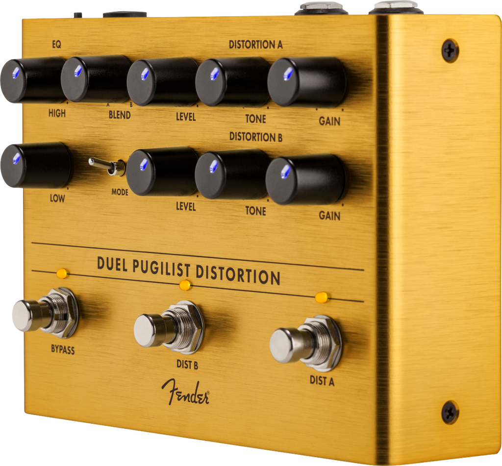 Fender Duel Pugilist Distortion Guitar Effect Pedal