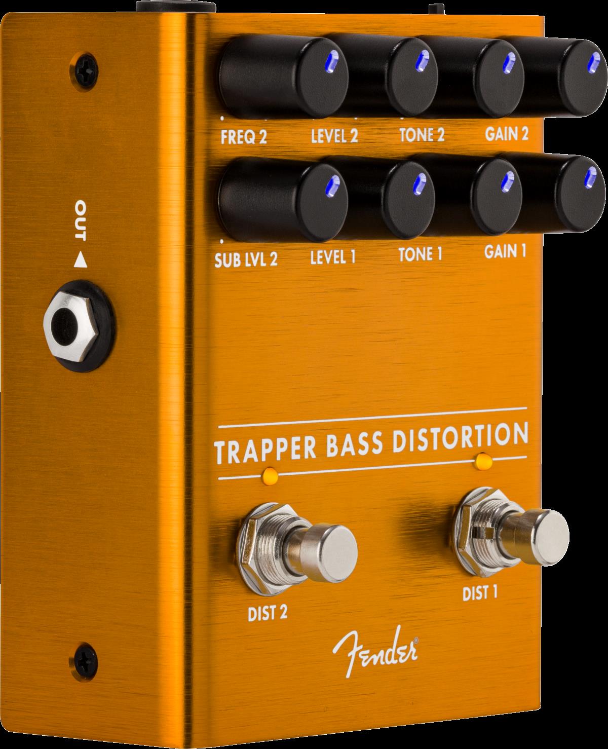 Fender Trapper Bass Distortion Effect Pedal