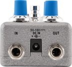Fender Hammertone Breakup Drive effects pedal with metal casing and control knobs for guitar distortion and overdrive sounds.