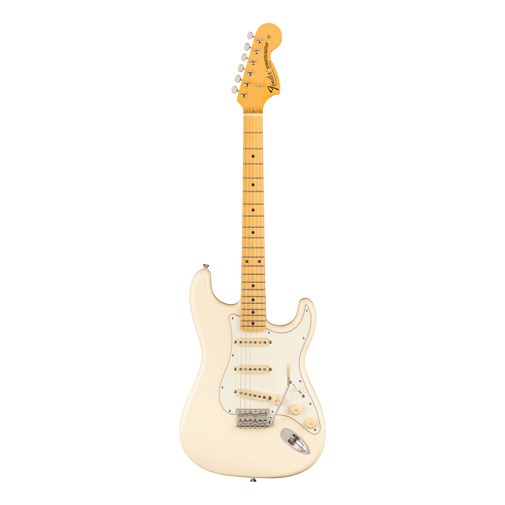 Fender JV Modified 60s Stratocaster Electric Guitar w/Maple Fretboard - Olympic White